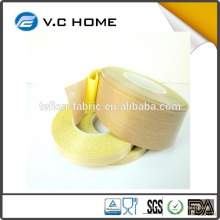 2016 Fabricación en China cinta de teflón adhesivo de silicona de fibra de vidrio tratada térmicamente cinta de tela impermeable